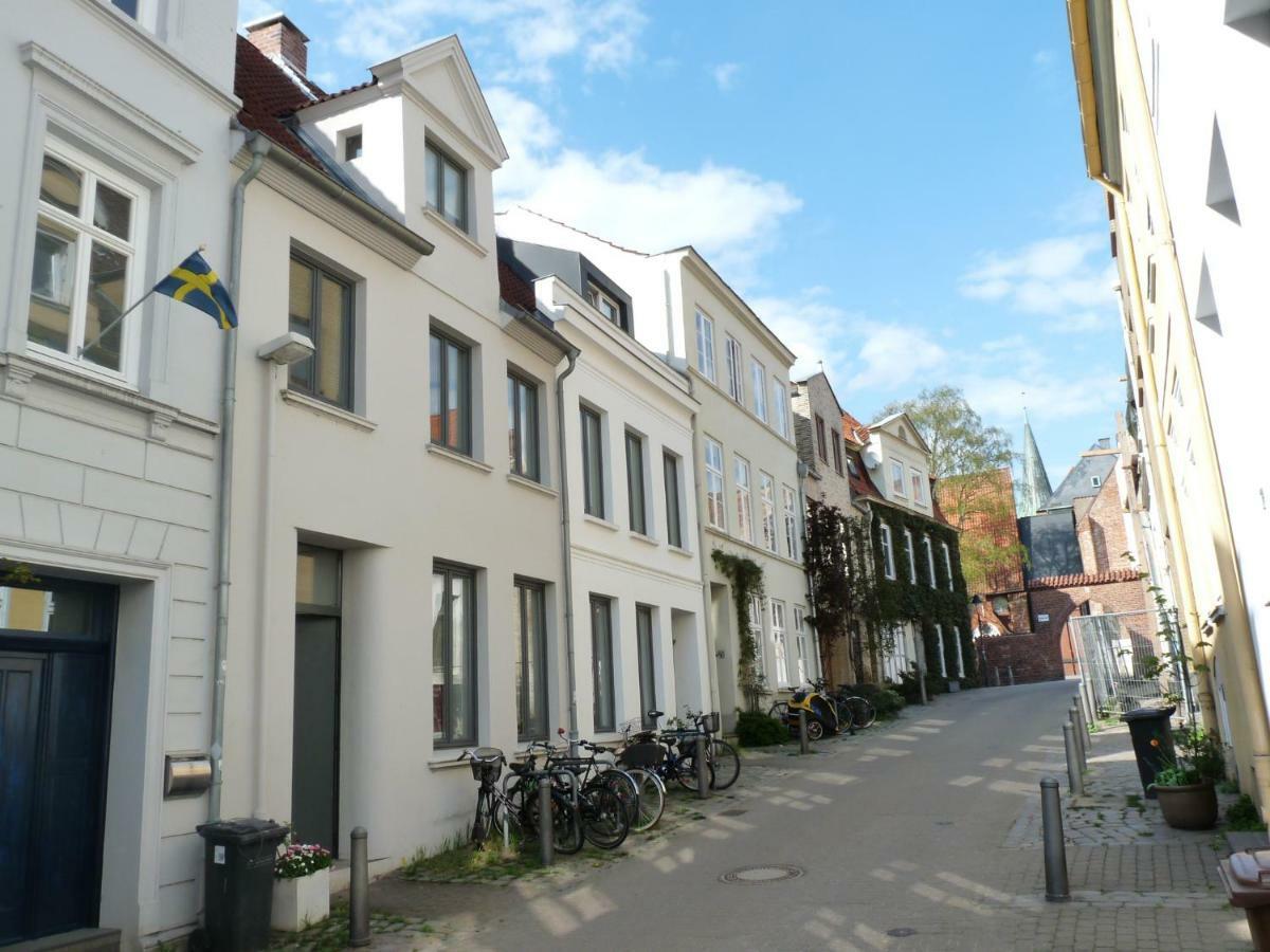 Ferienwohnung Zum Burgtor Lübeck Exterior foto
