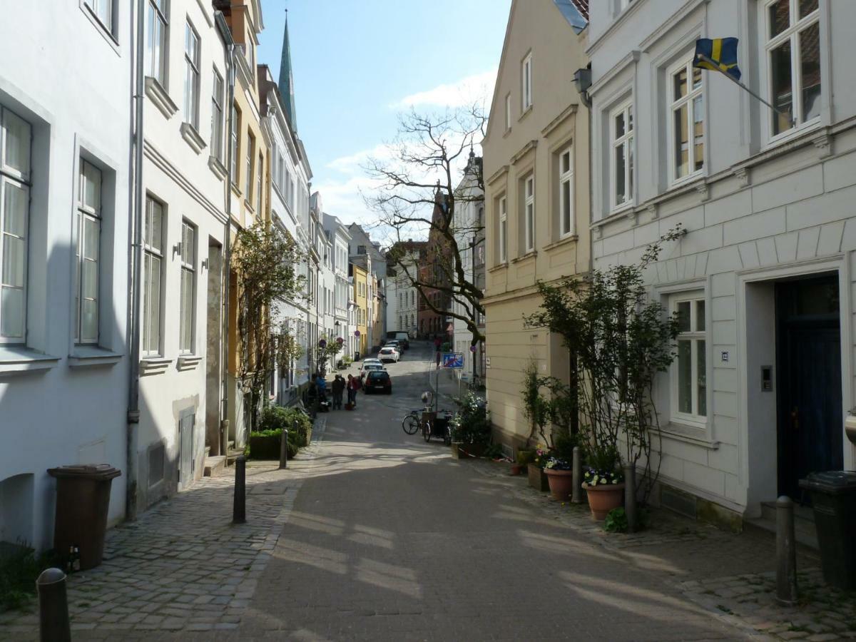 Ferienwohnung Zum Burgtor Lübeck Exterior foto